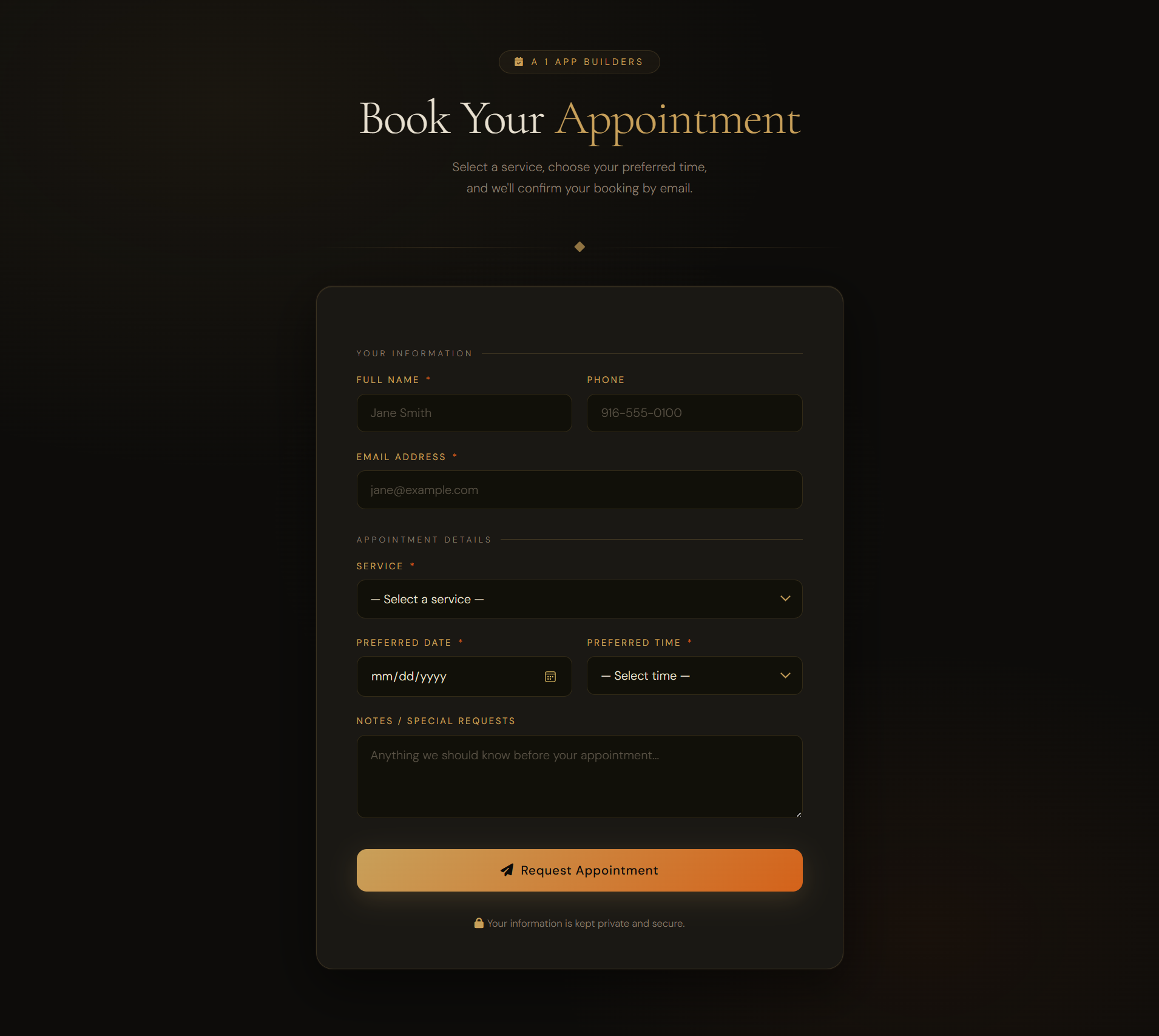 Appointment Pro — PHP Booking System